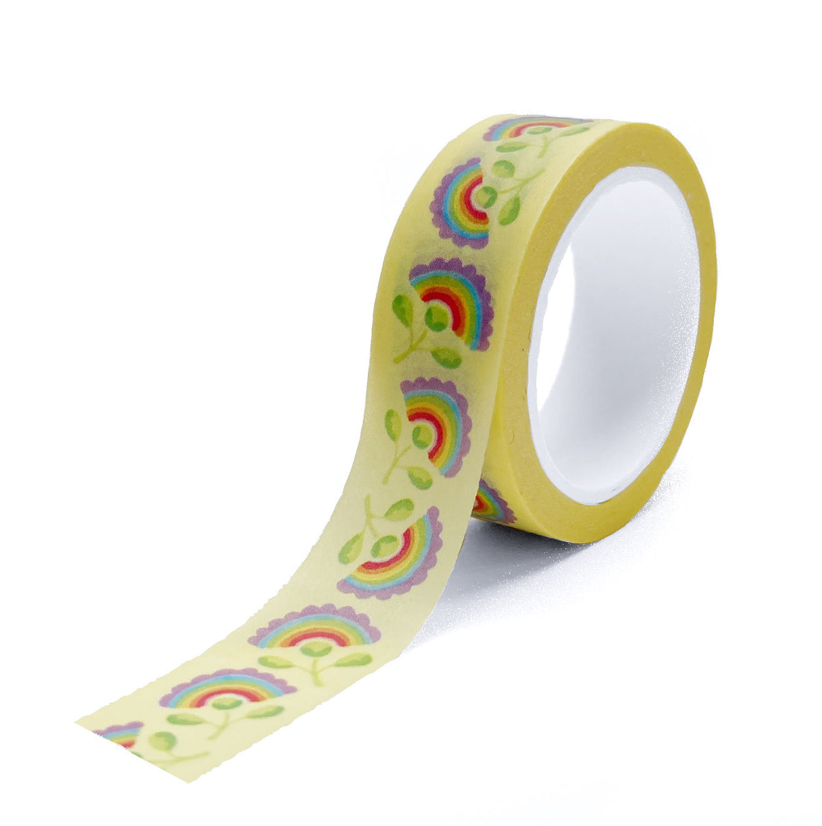 Rainbow Yellow Washi Tape