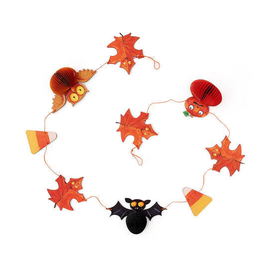 Halloween Honeycomb Critter Garland