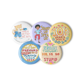 Election Pin Buttons (Set 3)