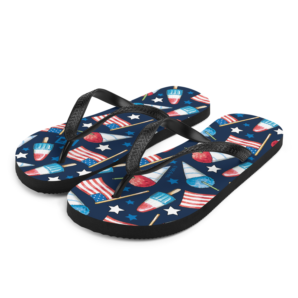 Snowcone Summer Flip-Flops