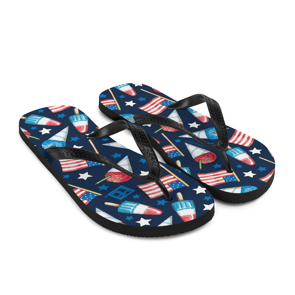 Snowcone Summer Flip-Flops