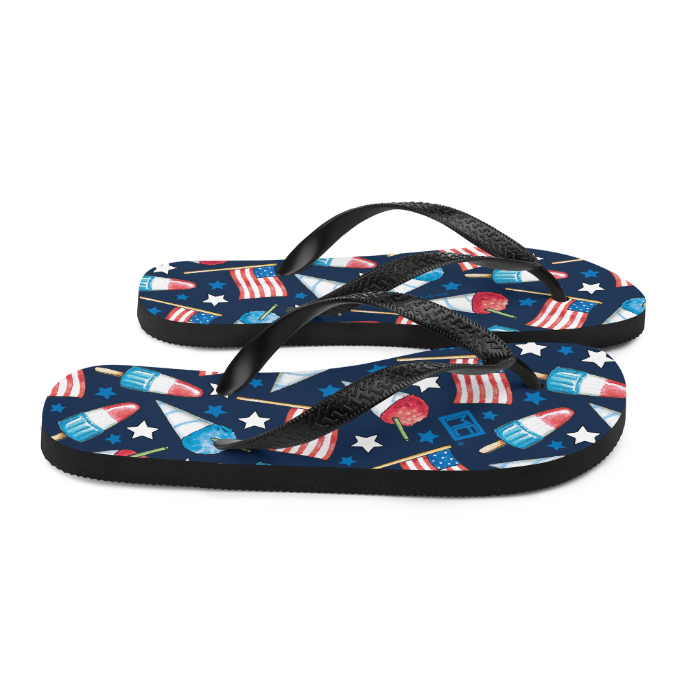 Snowcone Summer Flip-Flops