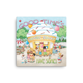 Good Times Wall Canvas
