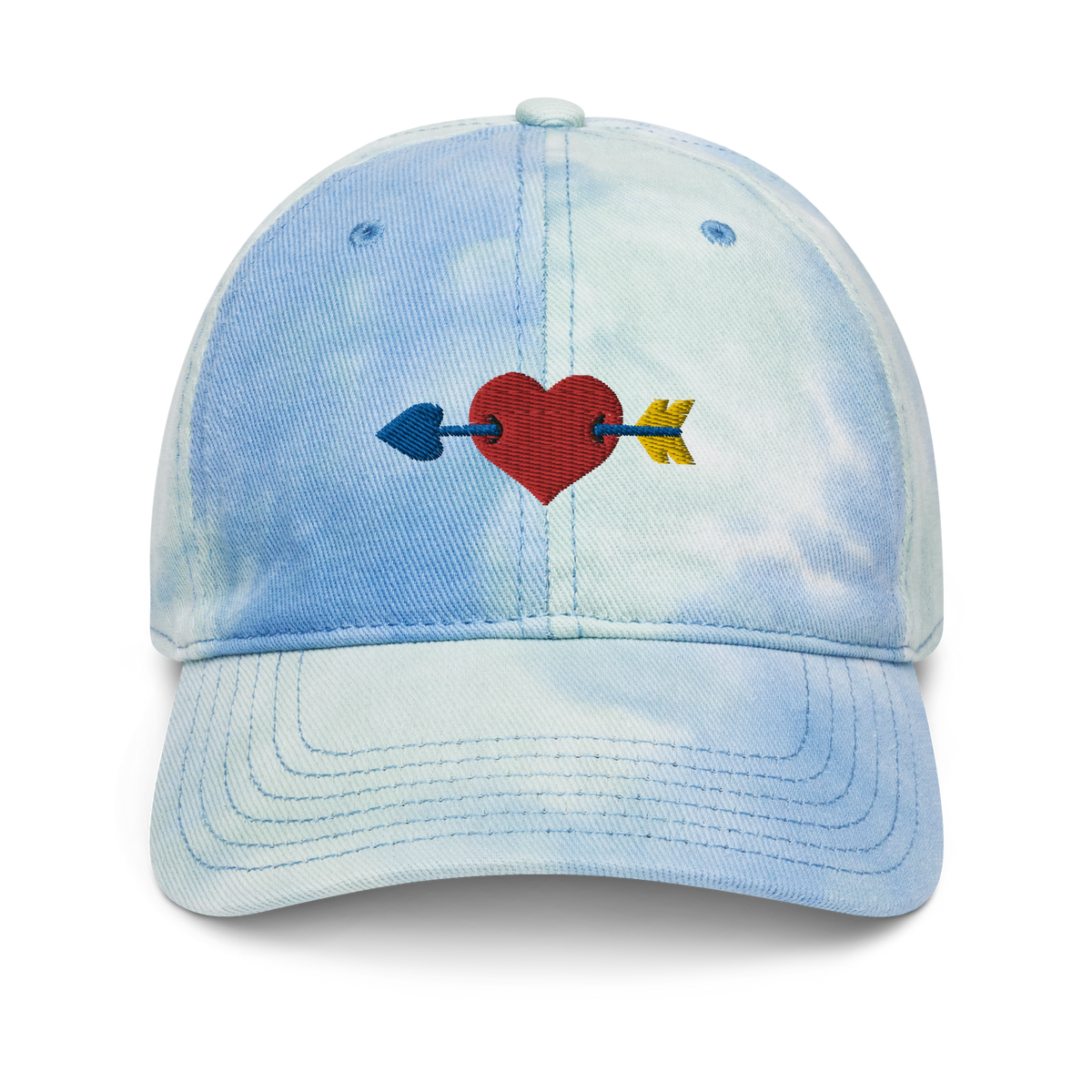 Cupid Heart Tie Dye Hat