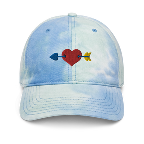 Cupid Heart Tie Dye Hat