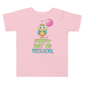 First Day of Preschool Toddler Tee