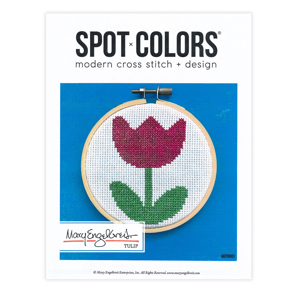 Tulip Cross Stitch Leaflet