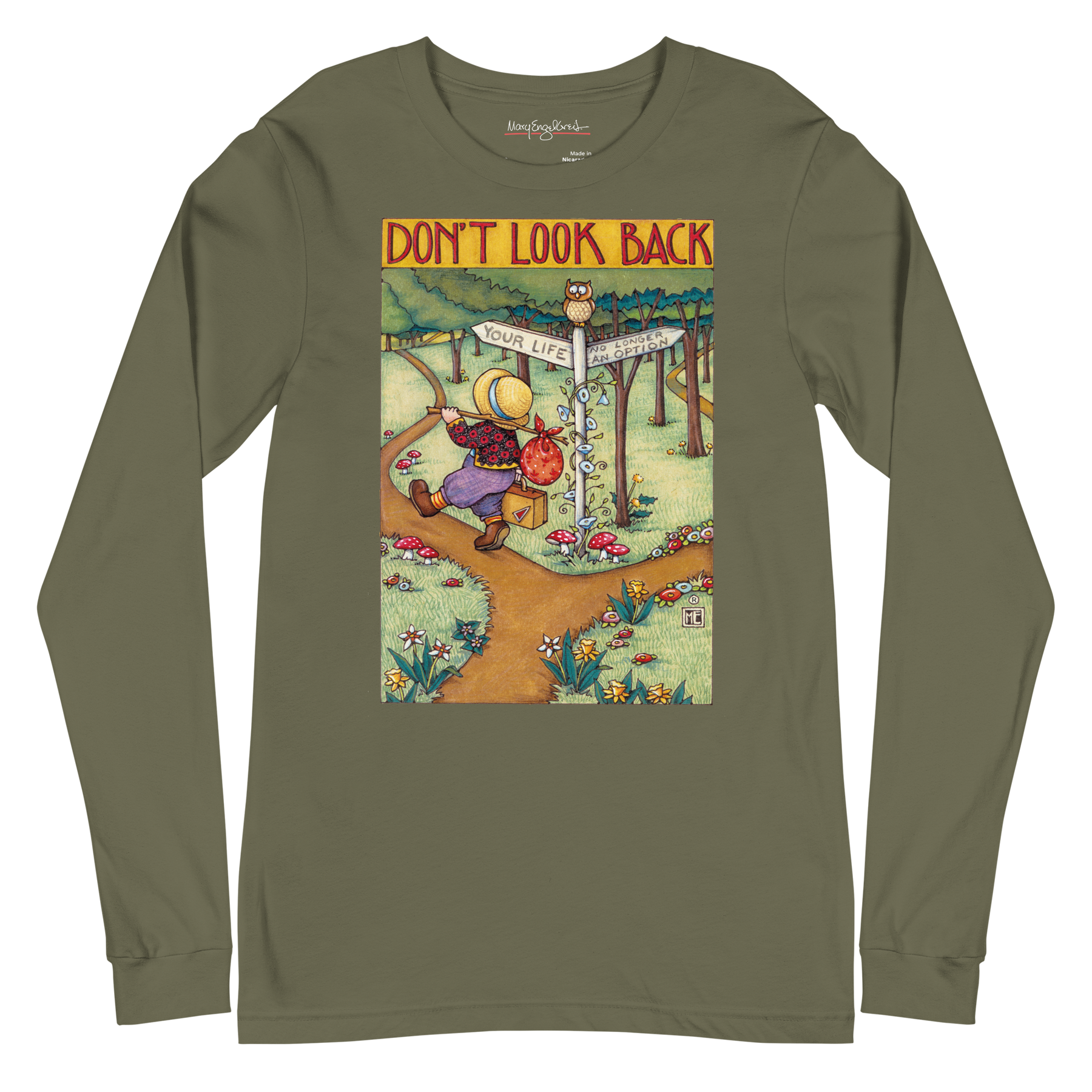 Don't Look Back Long Sleeve T-Shirt
