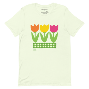 Triple Tulip Unisex T-Shirt