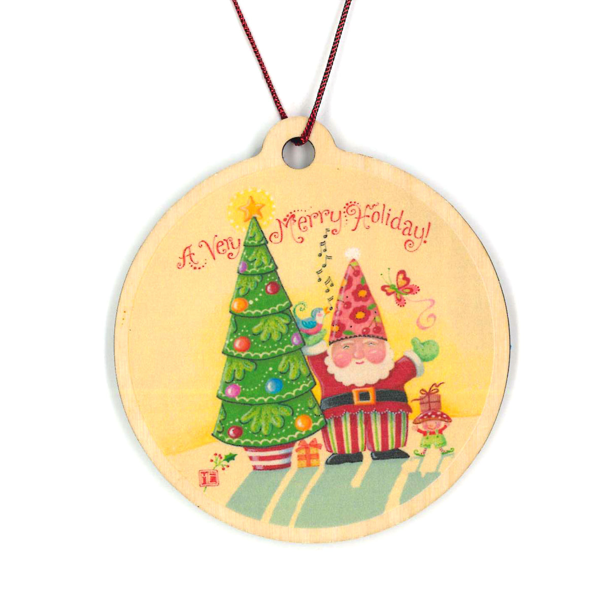 Very Merry Holiday Ornament