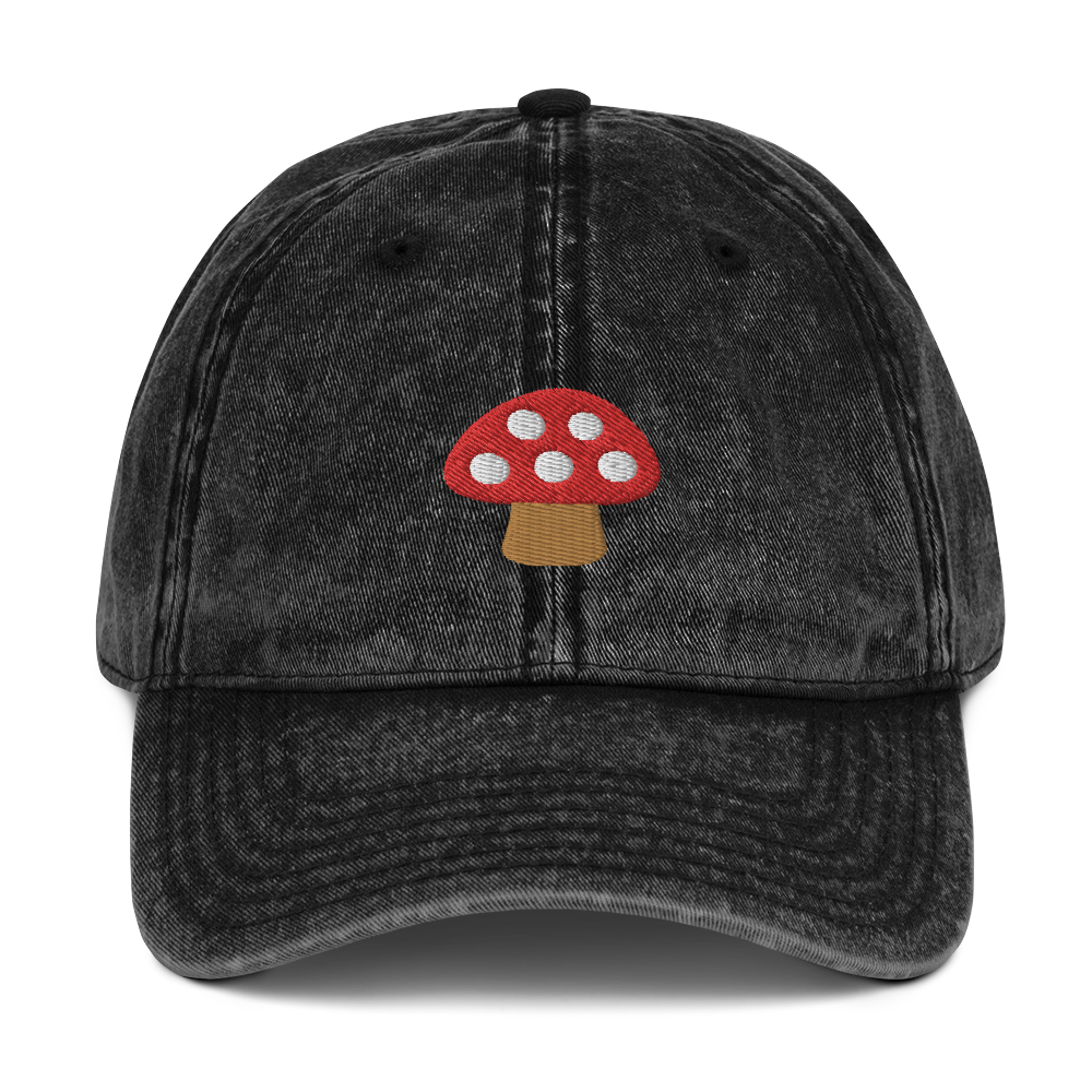 Mushroom Vintage Hat