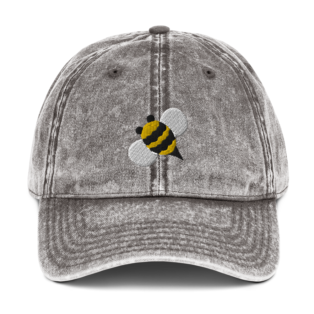 Bee Vintage Hat