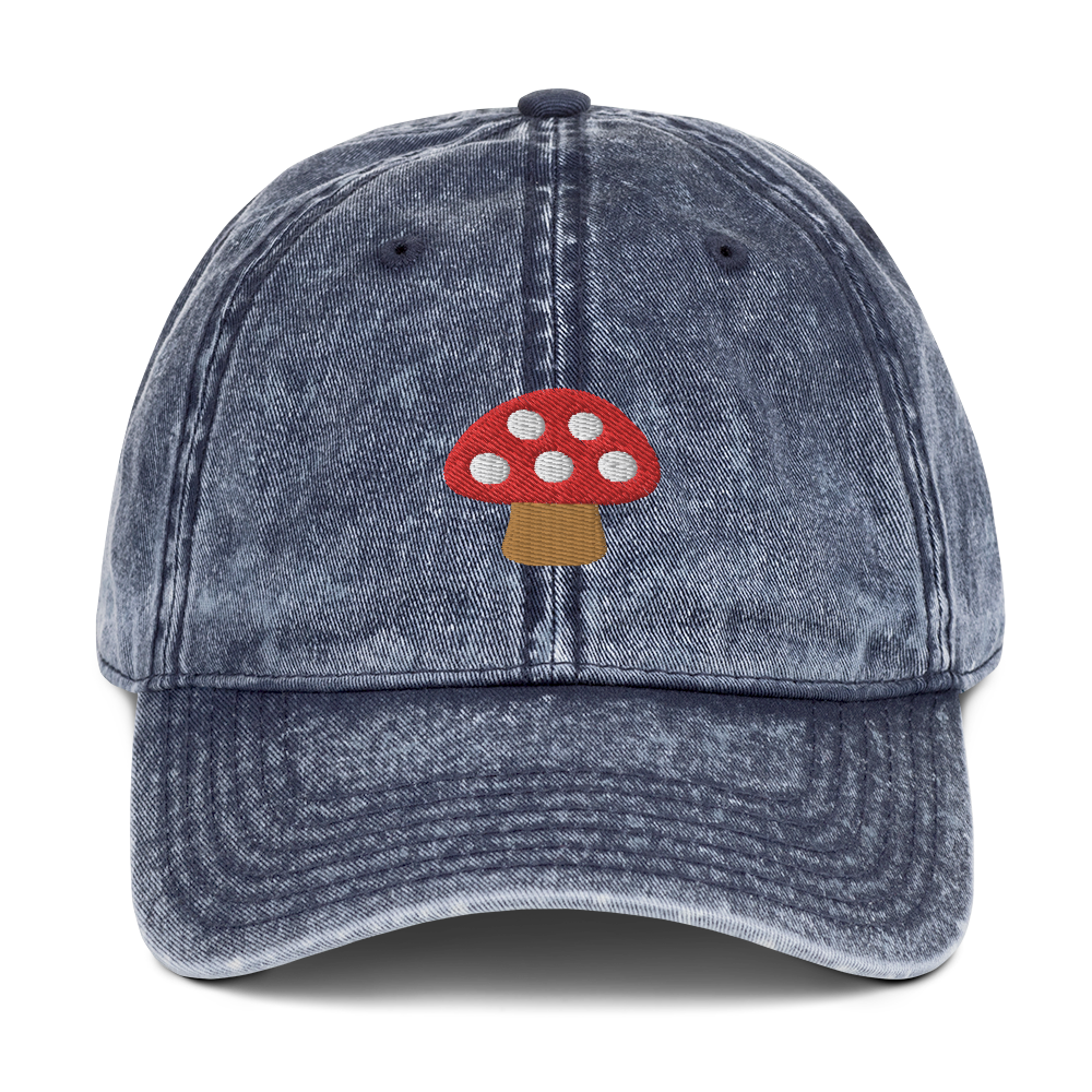 Mushroom Vintage Hat