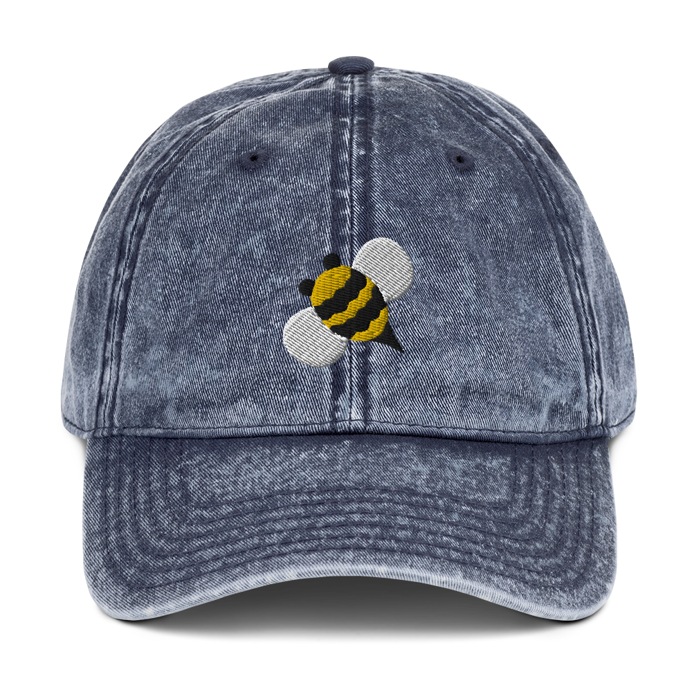 Bee Vintage Hat