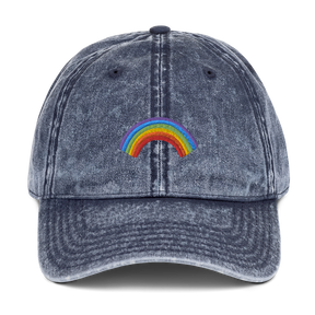 Rainbow Vintage Hat