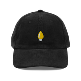 Yellow Holiday Light Corduroy Hat