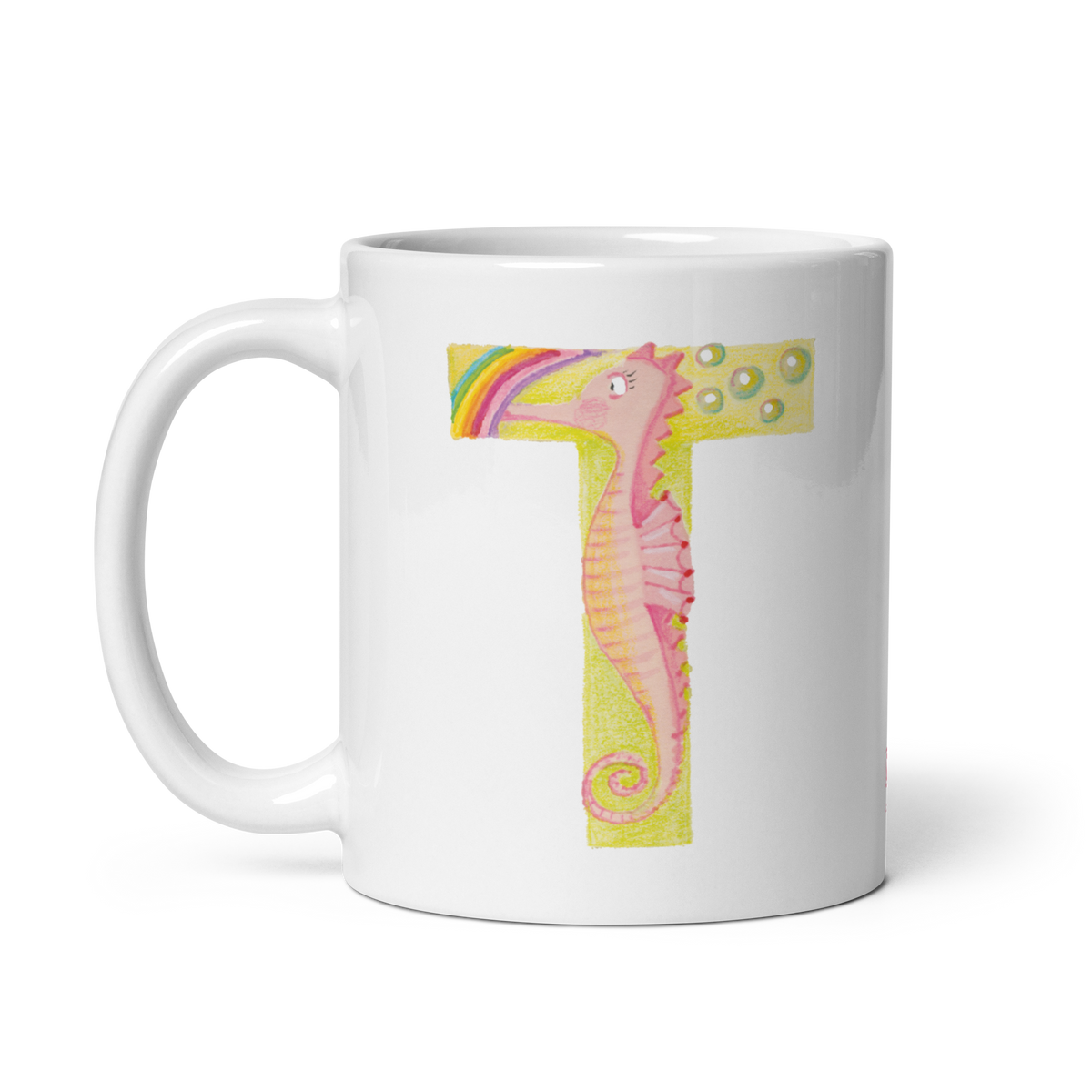 Alphabet Garden Letter T Mug