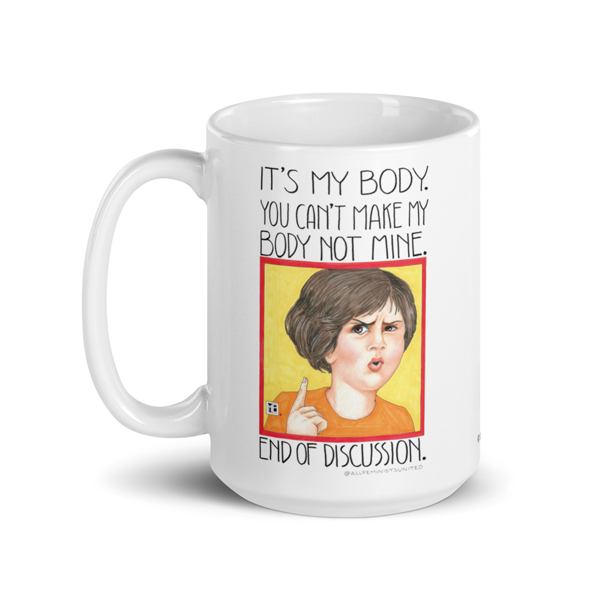 End of Discussion Mug