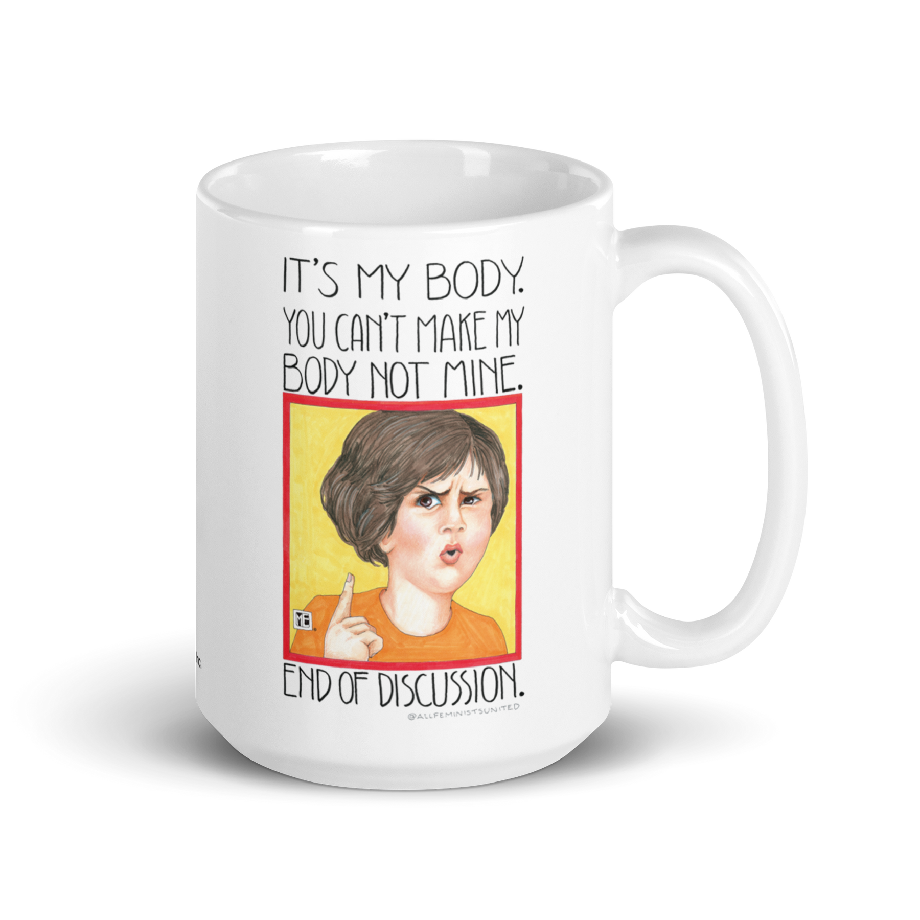 End of Discussion Mug