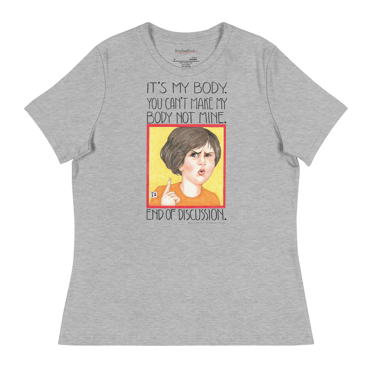 End of Discussion Women's T-Shirt