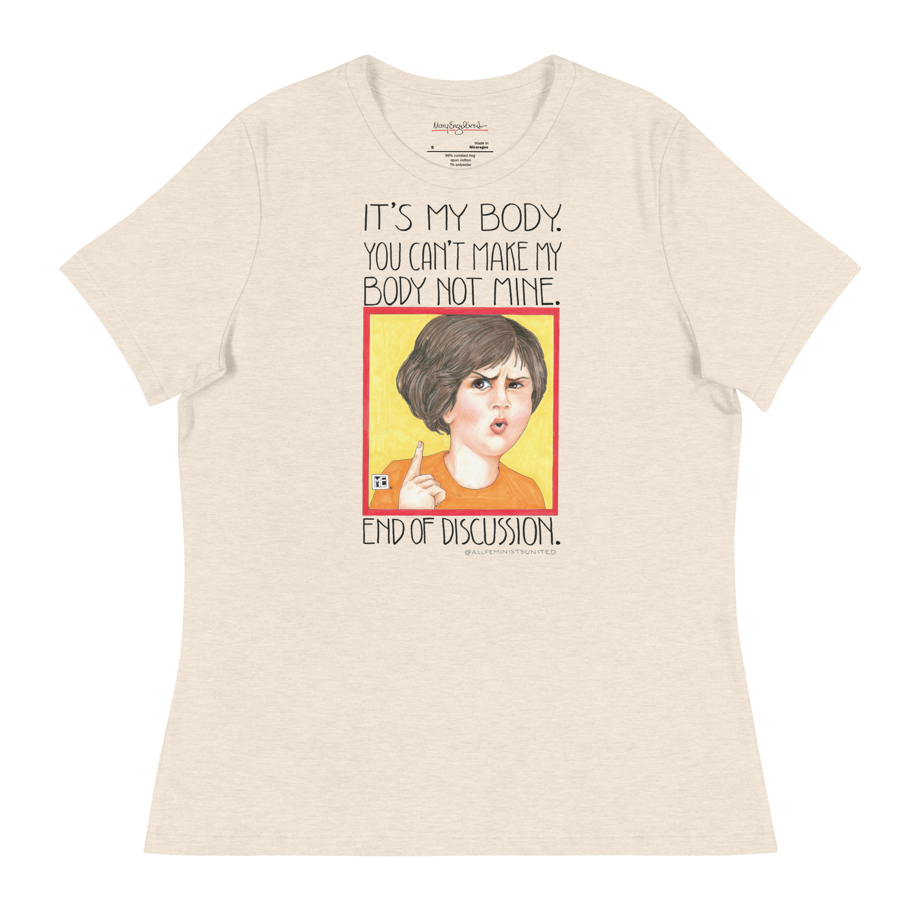 End of Discussion Women's T-Shirt