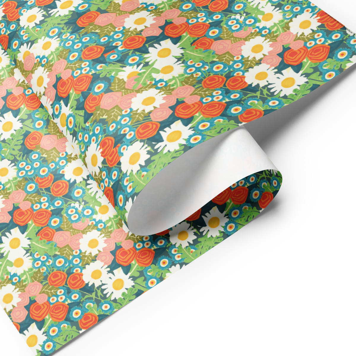 Tea and Flowers Large Craft Paper Set