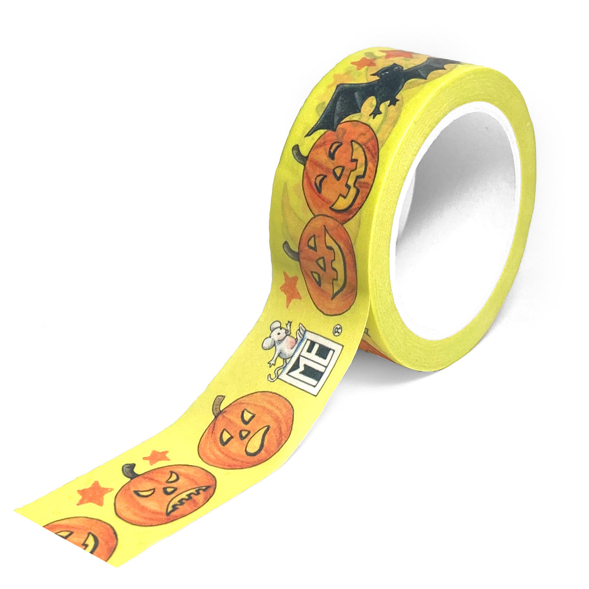 Halloween Yellow Washi Tape