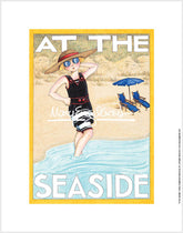 At The Seaside Fine Art Print