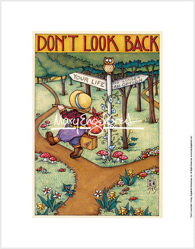 Don't Look Back Fine Art Print