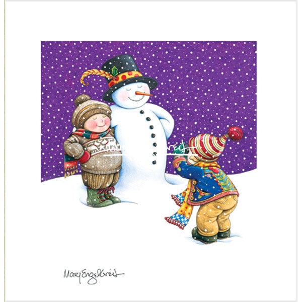 Picture With Snowman Limited Edition Print