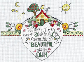 Every Season of Life Counted Cross Stitch Leaflet