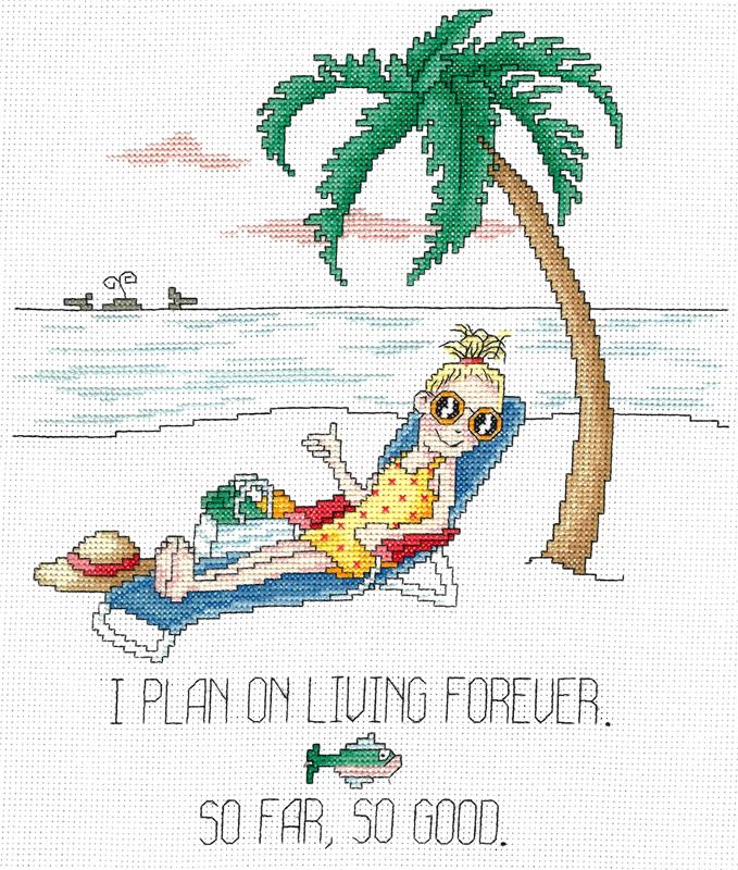 So Far So Good Counted Cross Stitch Kit