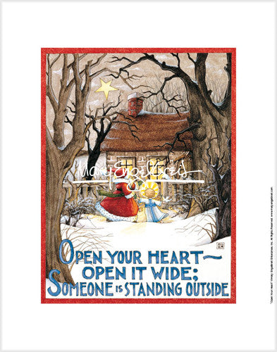 Open Your Heart Fine Art Print