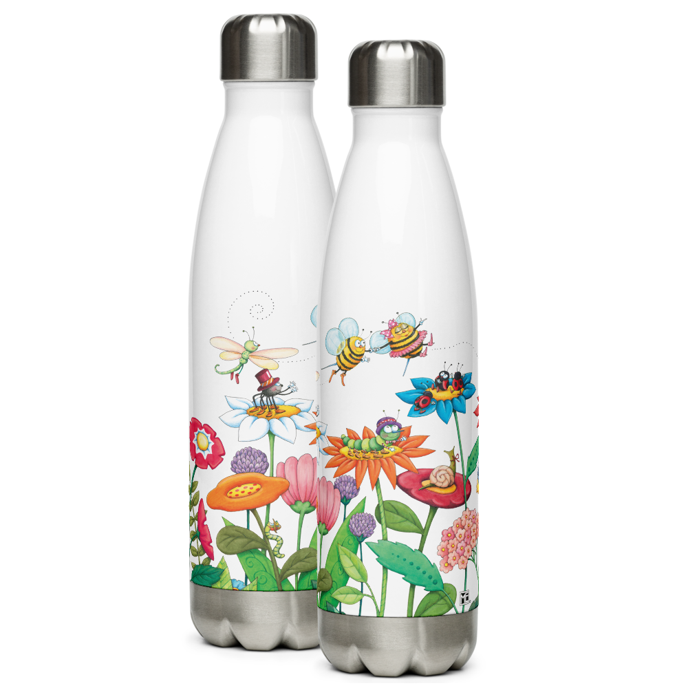 Bumble Bees Stainless Steel Water Bottle