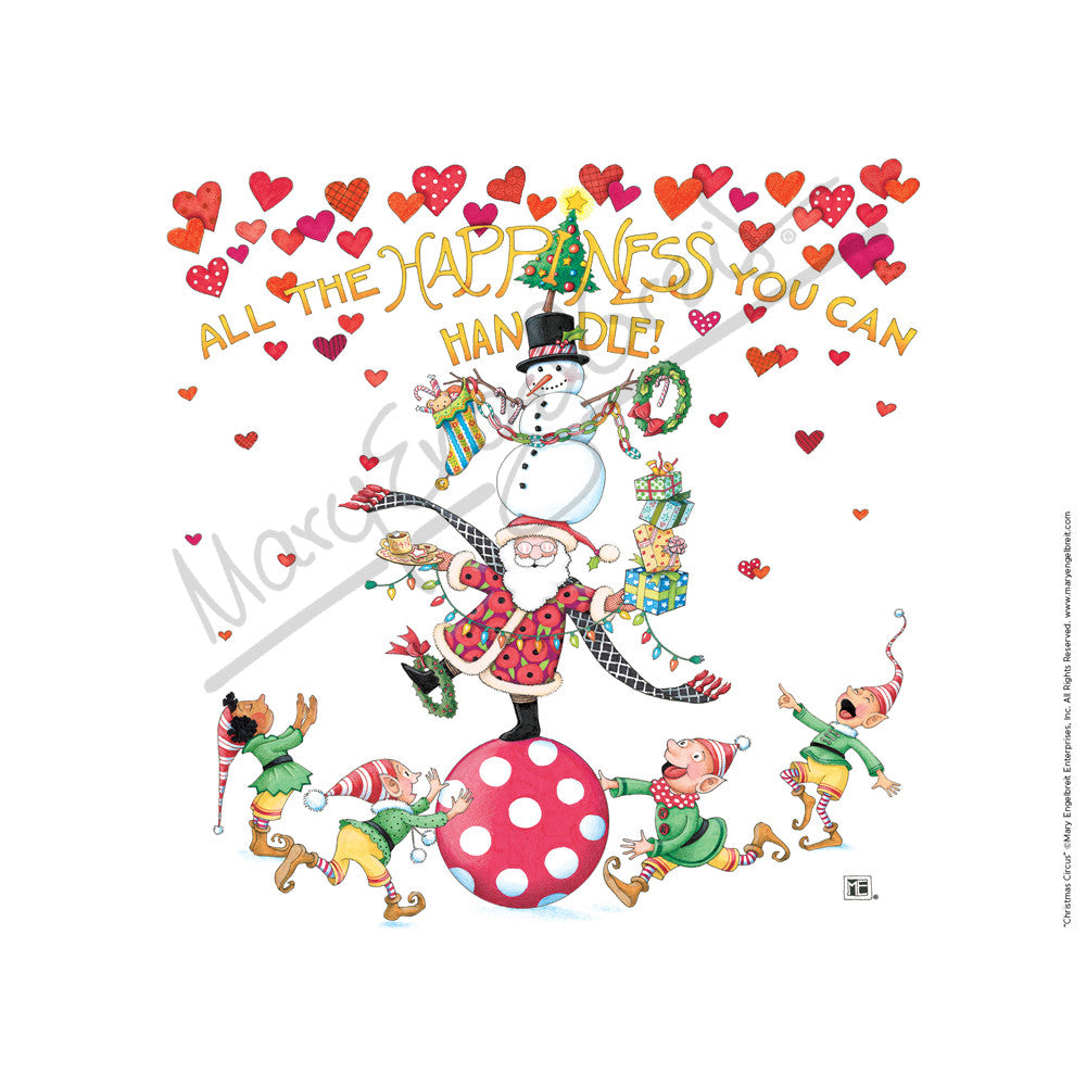 Christmas Circus Fine Art Print