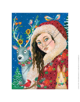 Christmas Princess Fine Art Print