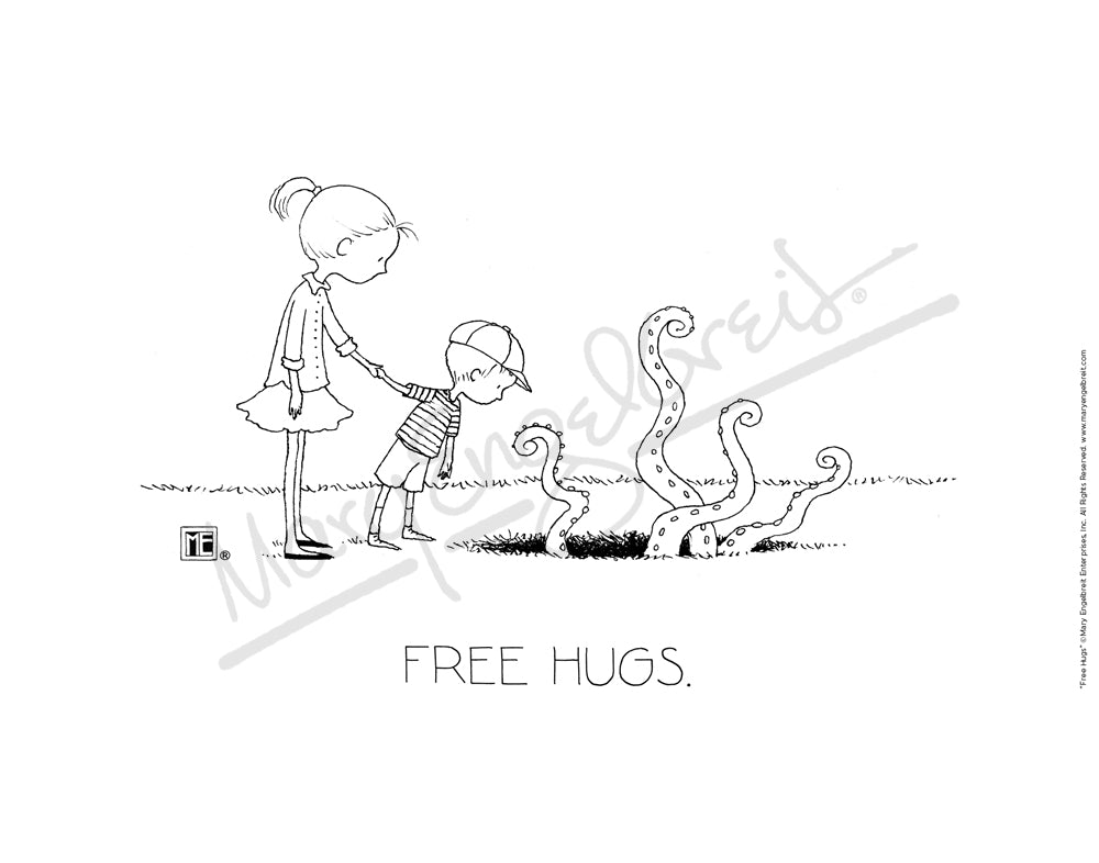 Free Hugs Fine Art Print