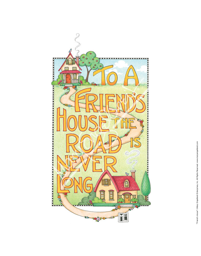 Friends House Fine Art Print