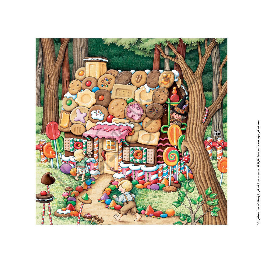 Gingerbread House Fine Art Print