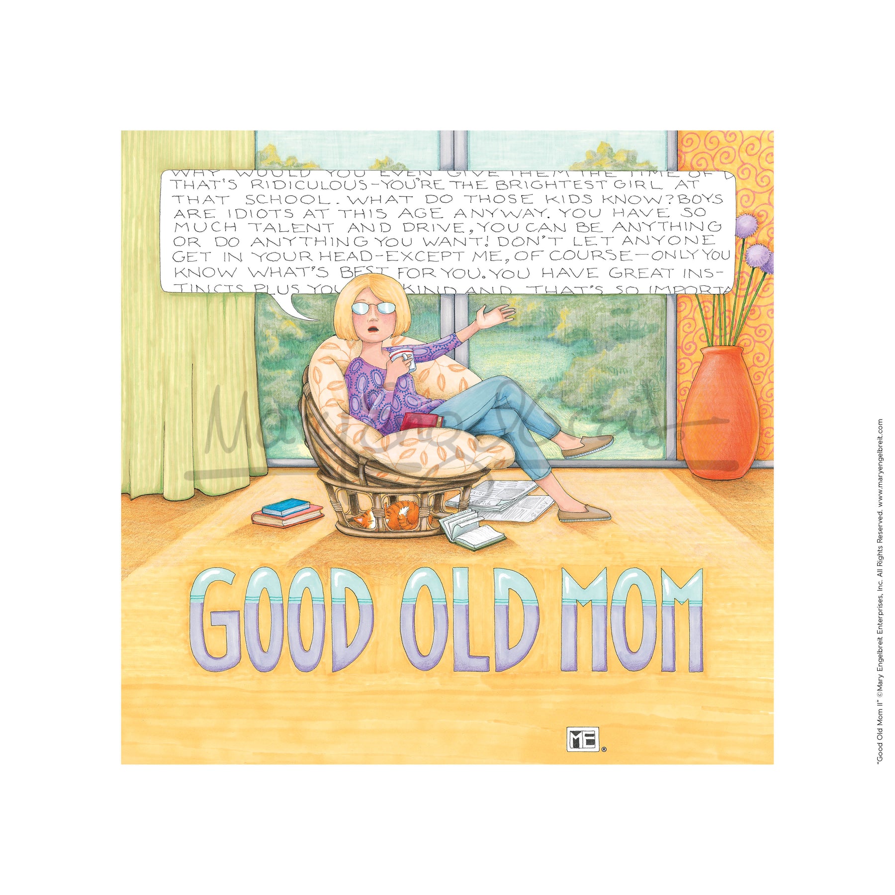 Good Old Mom II Fine Art Print