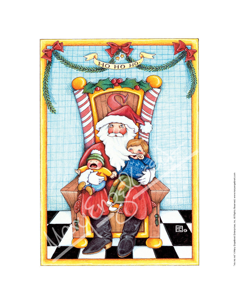 Ho Ho Ho Fine Art Print