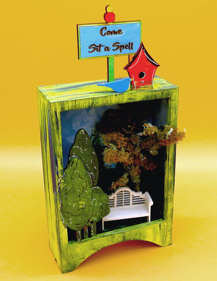 Woodland Shadow Box Building Kit Mary Engelbreit Store