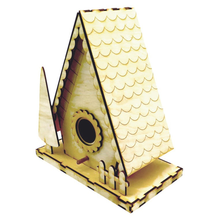 Chalet Birdhouse Building Kit