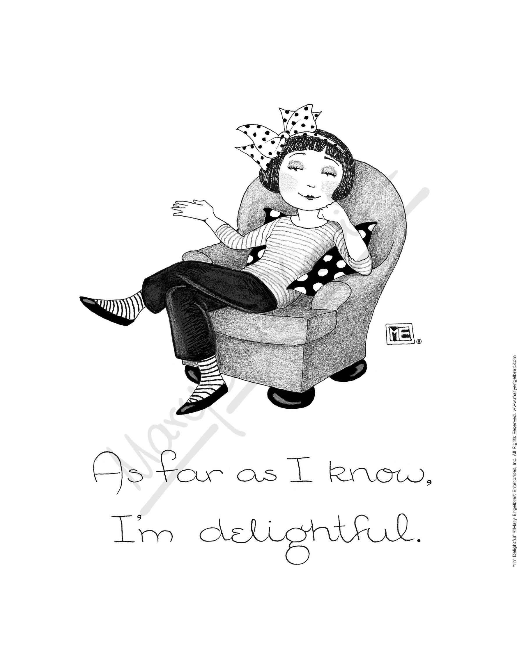 I'm Delightful Fine Art Print