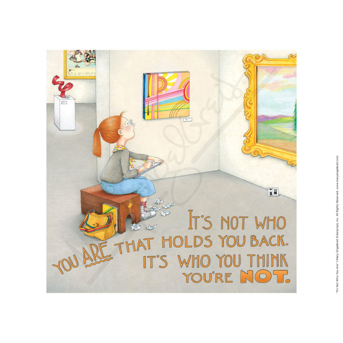 It's Not Who You Are Fine Art Print
