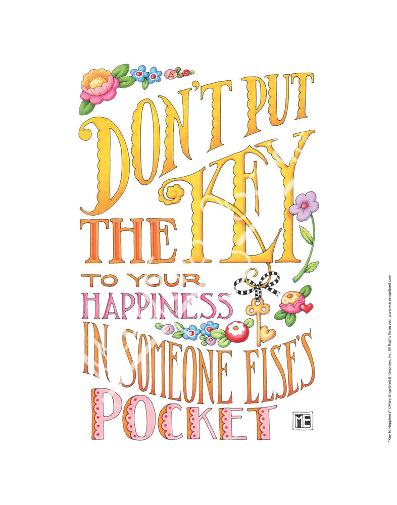 Key to Happiness Fine Art Print