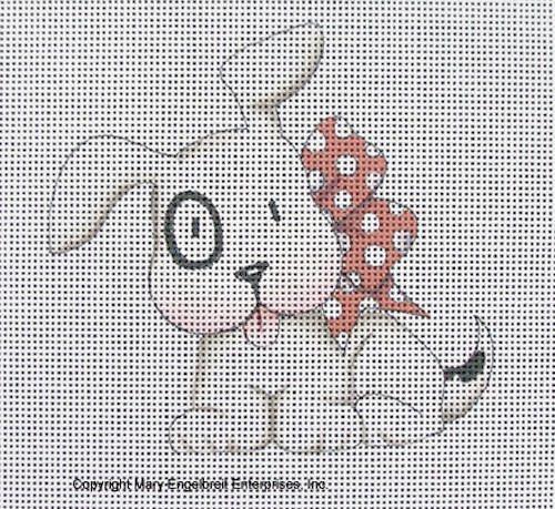 Needlepoint Canvas: Bullseye Dog
