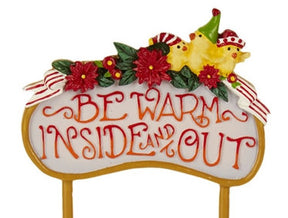 Mini Be Warm Sign