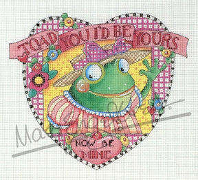 Needlepoint Canvas: Toad You