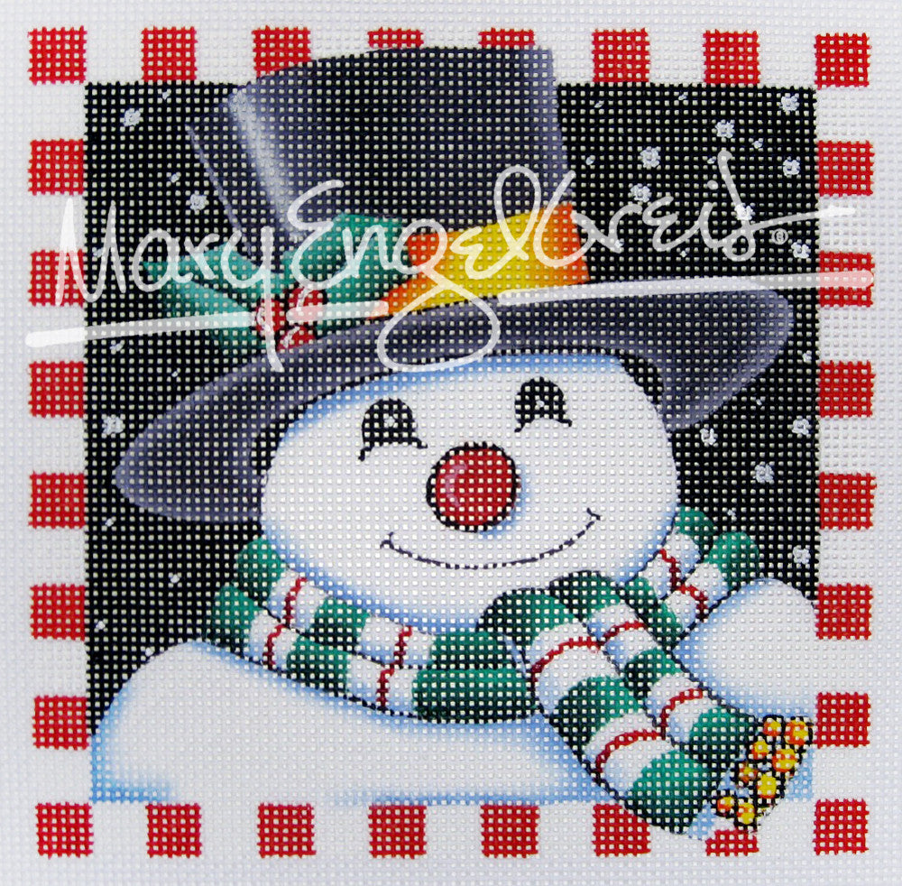 Needlepoint Canvas: Snowman